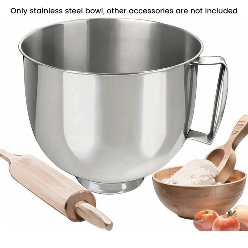 Kitchenaid Mixer Artisan 5Qt - A65T 3X roestvrijstalen mengkom voor KitchenAid