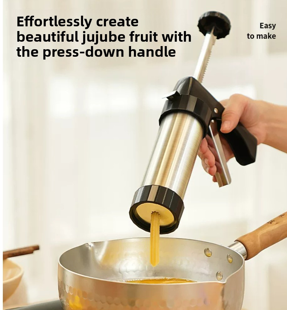 Churros Maker Gun - Roestvrijstalen Churro Maker Gun Koekjespers Gereedschap