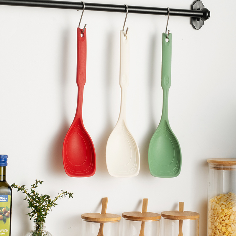 Okonomiyaki Spatula - Twee-in-één siliconen spatel en lepel Bestand