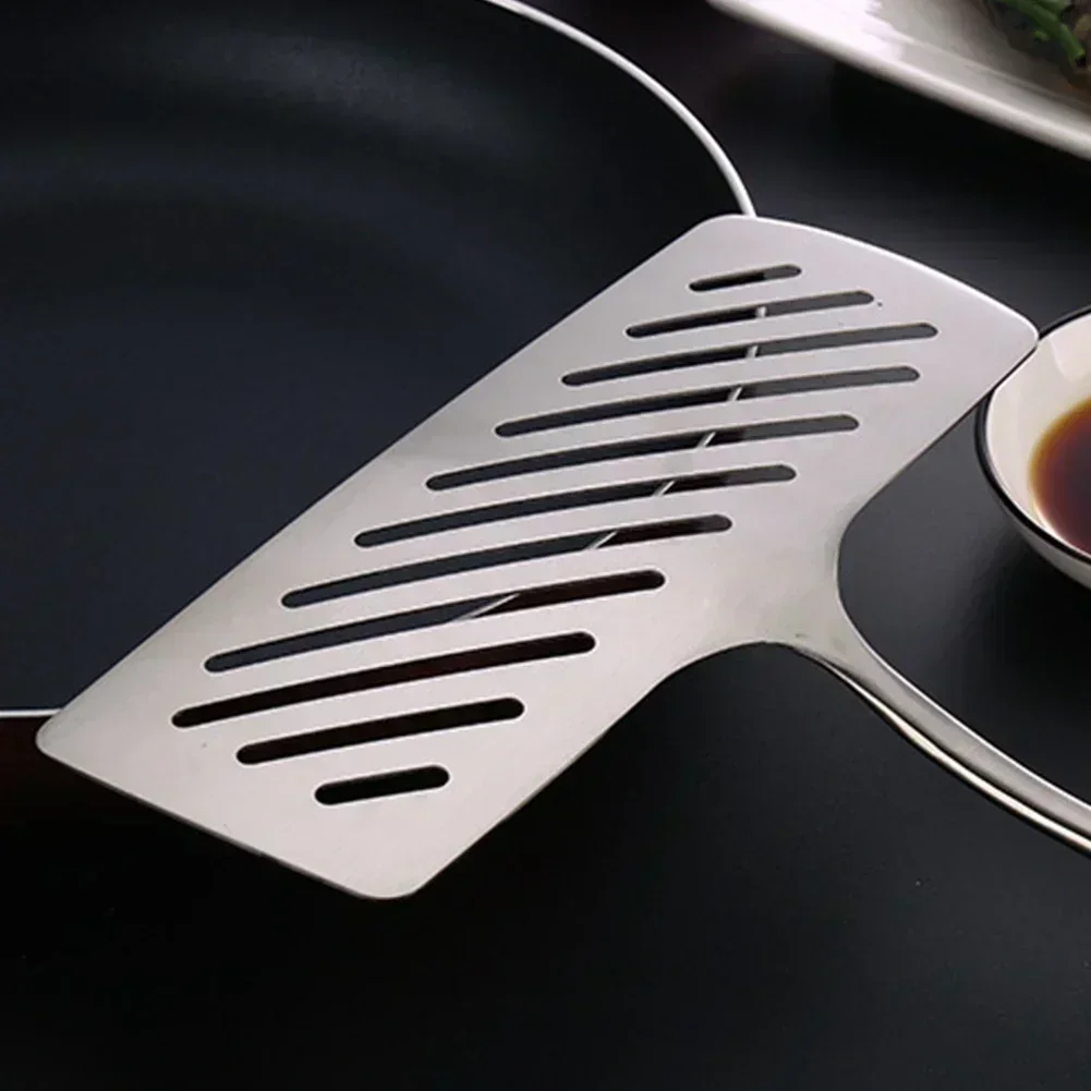 Okonomiyaki Spatula - 304 Roestvrij Staal Extra Brede Vis