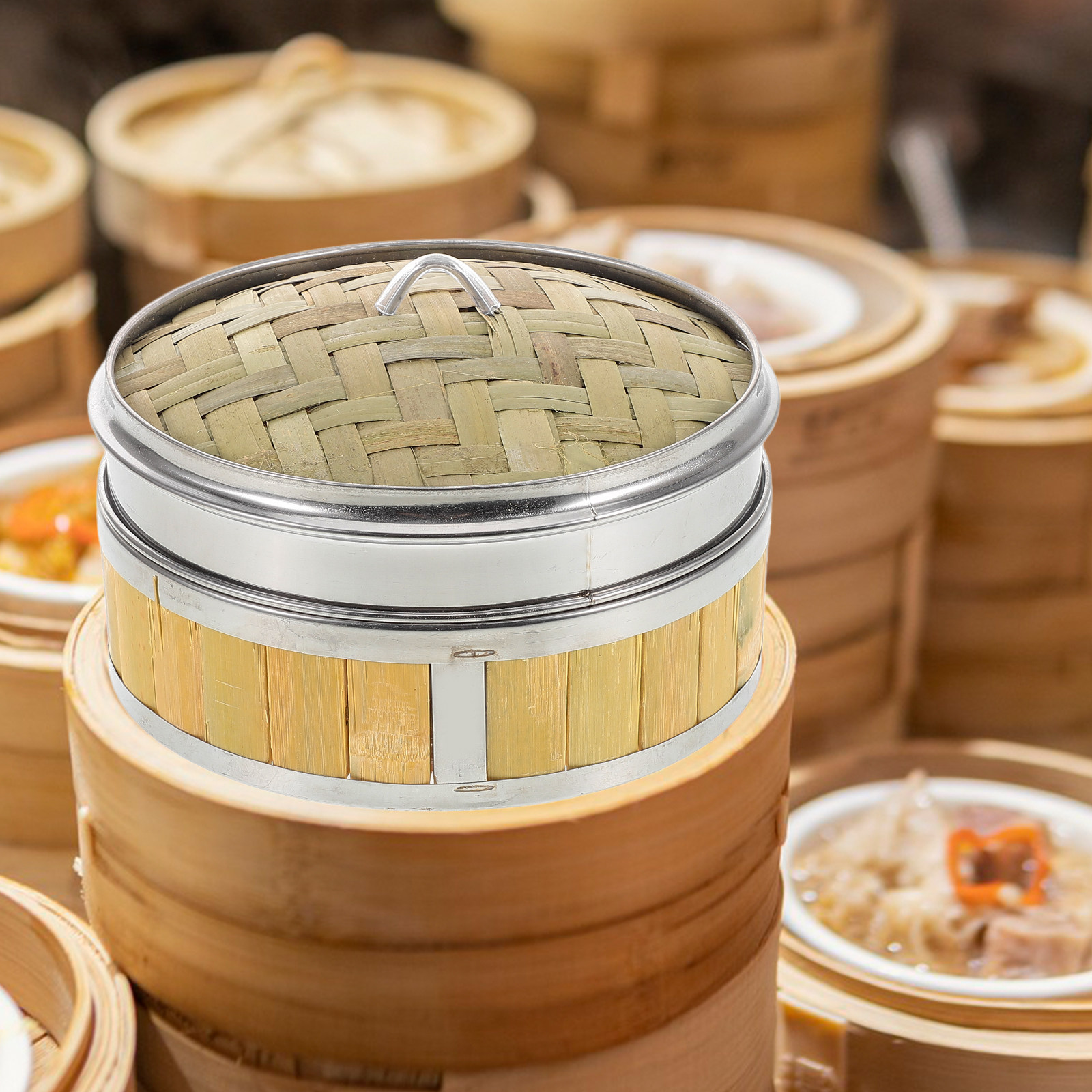 Bamboe stoommandjesset, 18 cm, - Bao Steamer Bamboo recensie en prijs
