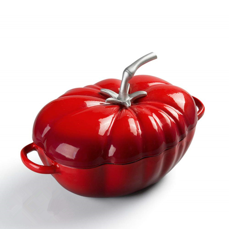 25 cm tomaat geëmailleerde gie - Cast Iron Corn recensie en prijs