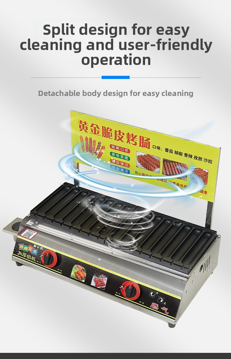 YJQ worstmachine zetmeelworst  - Hot Dog Press recensie en prijs