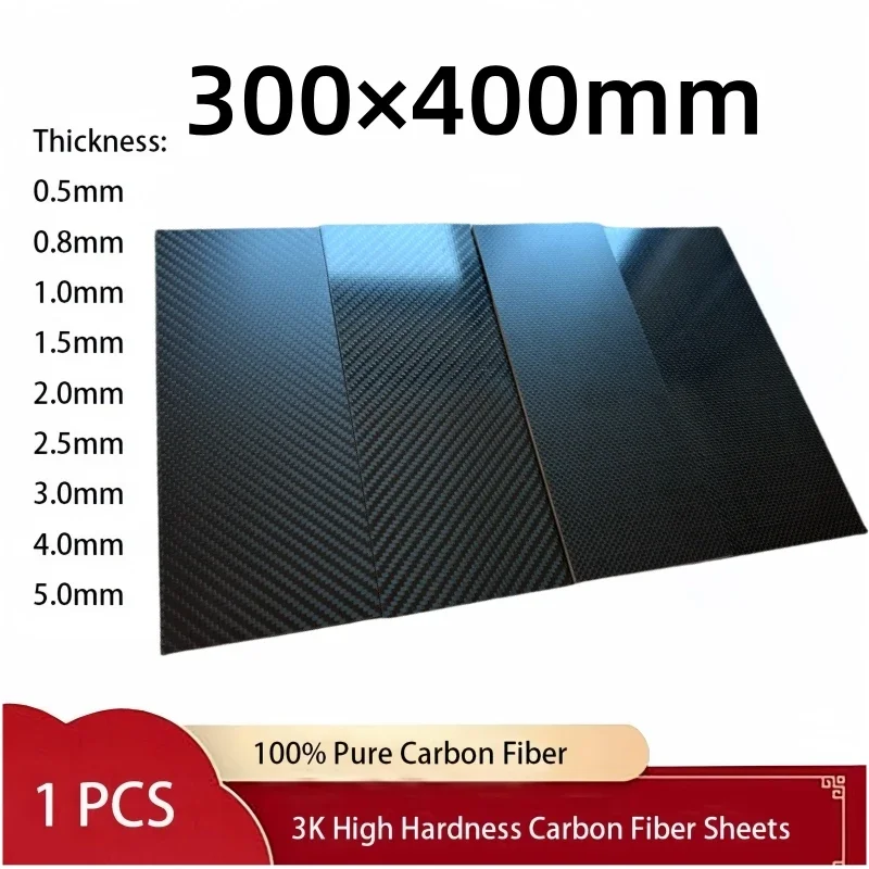 300x400mm Volledige 3K Koolsto - Crepe Pan Carbon recensie en prijs