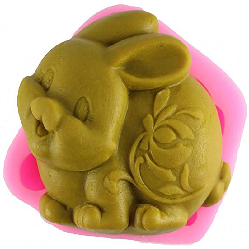 Konijn siliconen zeep mal Paas - Bunny Cake Mold recensie en prijs