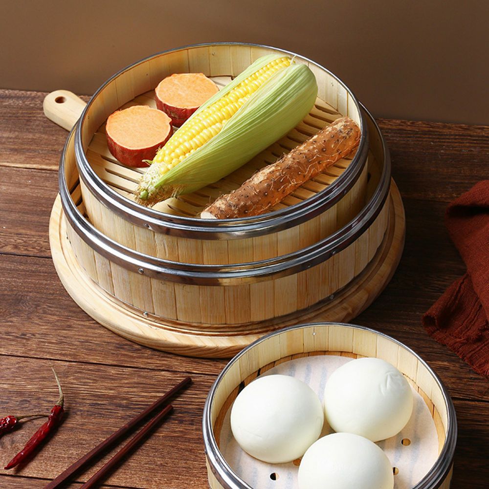 Stalen handgreep, Chinese stoo - Bao Steamer Bamboo recensie en prijs