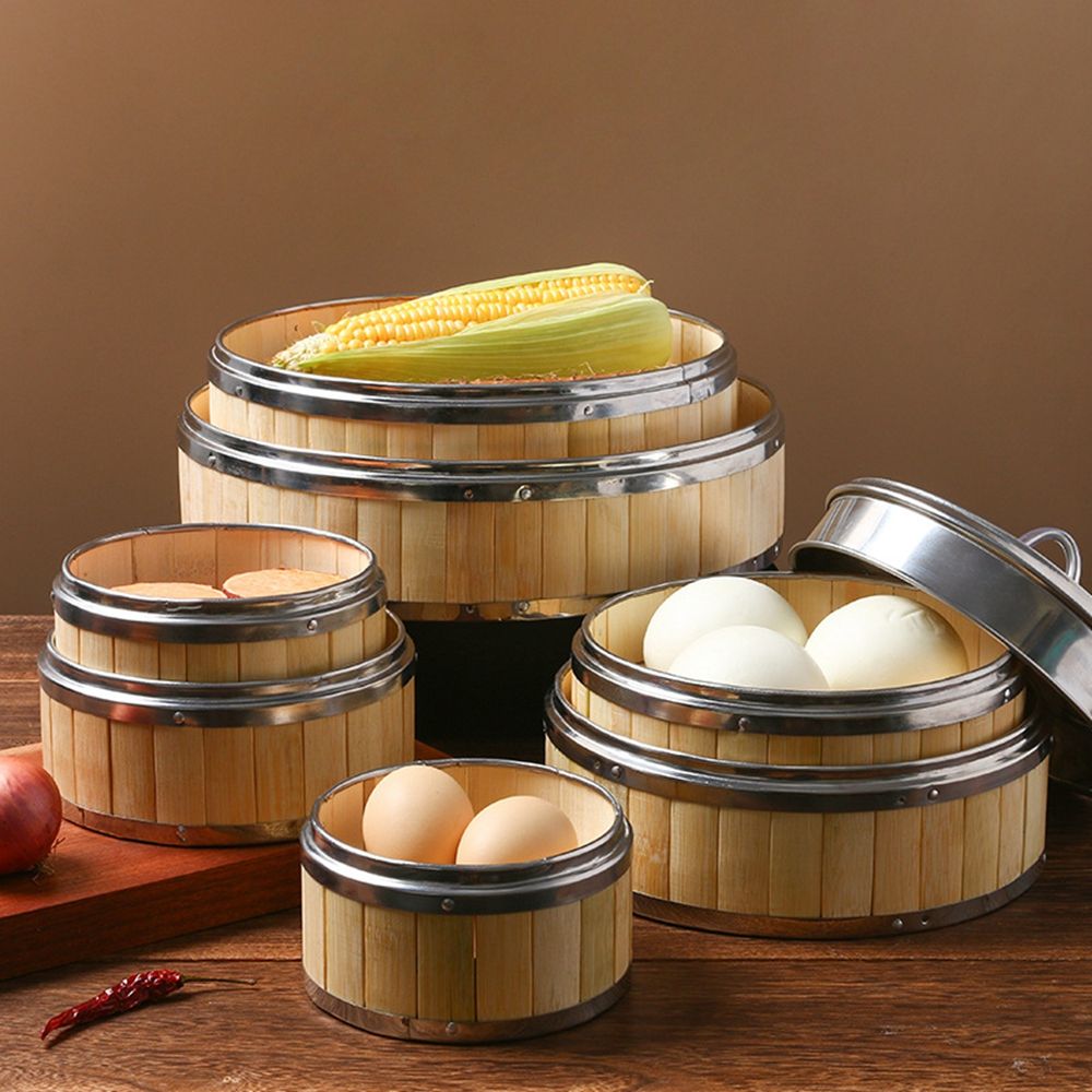Stalen handgreep, Chinese stoo - Bao Steamer Bamboo recensie en prijs