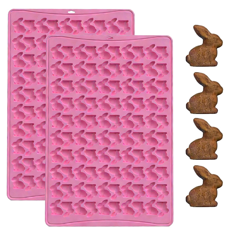 1 stuk 100 vakjes 3D konijnenk - Bunny Cake Mold recensie en prijs